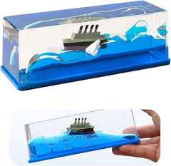 Cruise Ship Blue